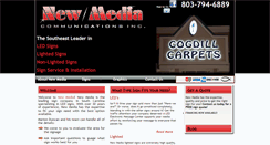 Desktop Screenshot of newmediacomm.net